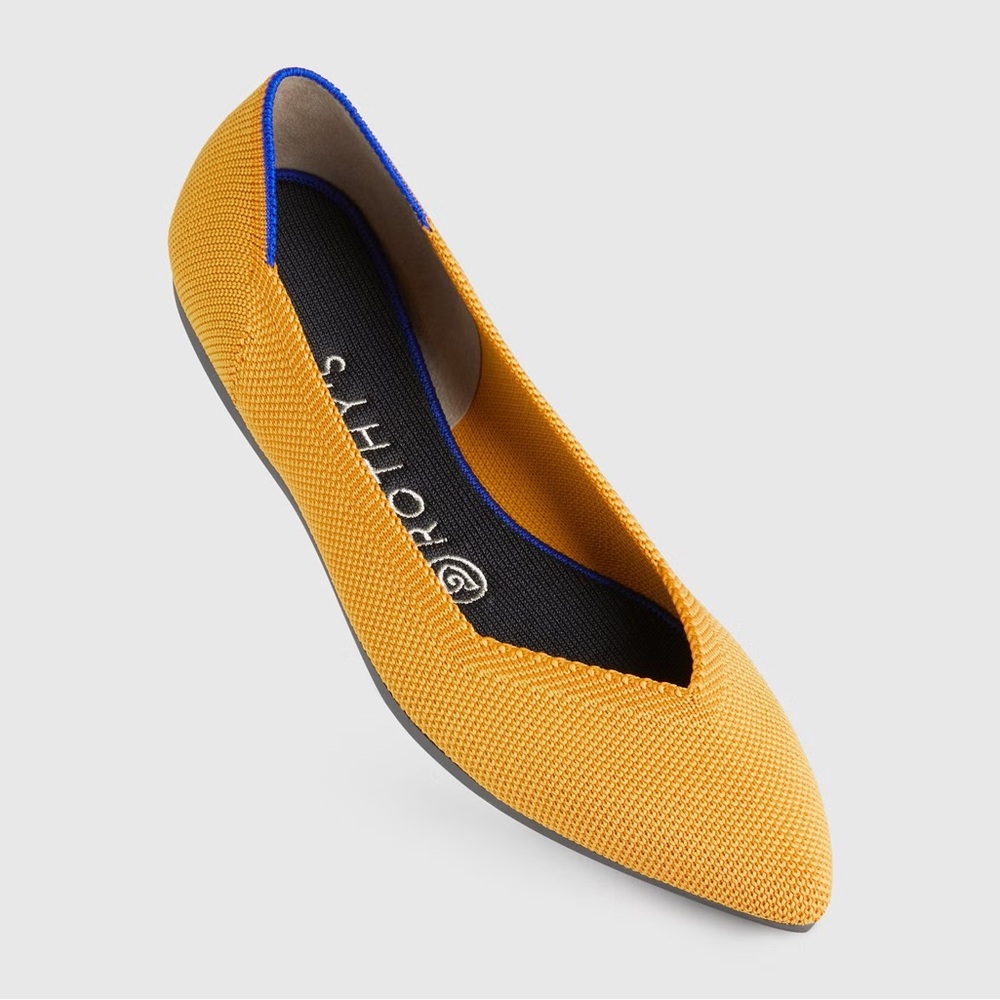 Rothys points in marigold